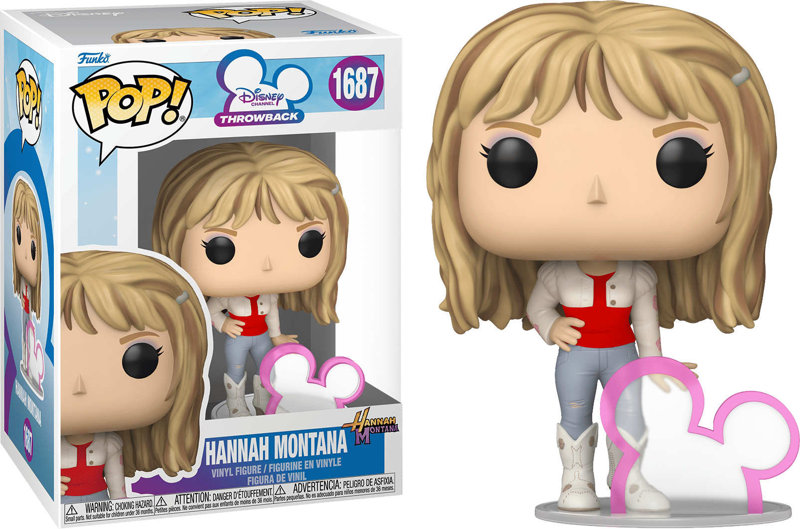 Funko Hannah Montana - Hannah Montana (with Disney Channel Logo) Pop! Vinyl