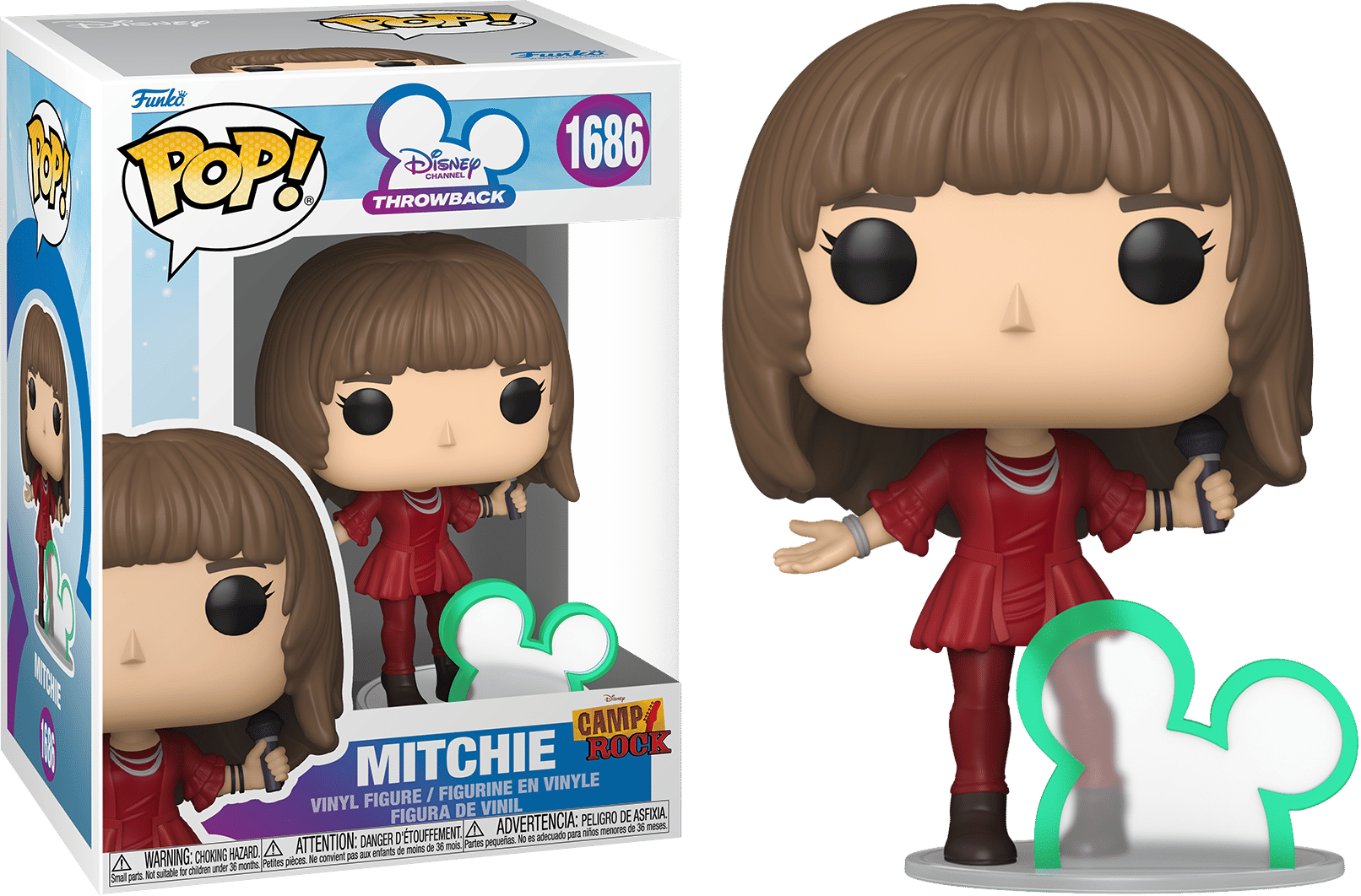 Funko Camp Rock - Mitchie Torres (with Disney Channel Logo) Pop! Vinyl