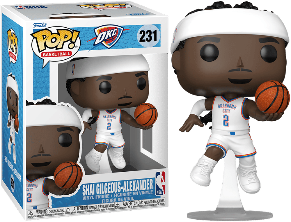 Funko NBA: Thunder - Shai Gilgeous - Alexander (Home) Pop! Vinyl