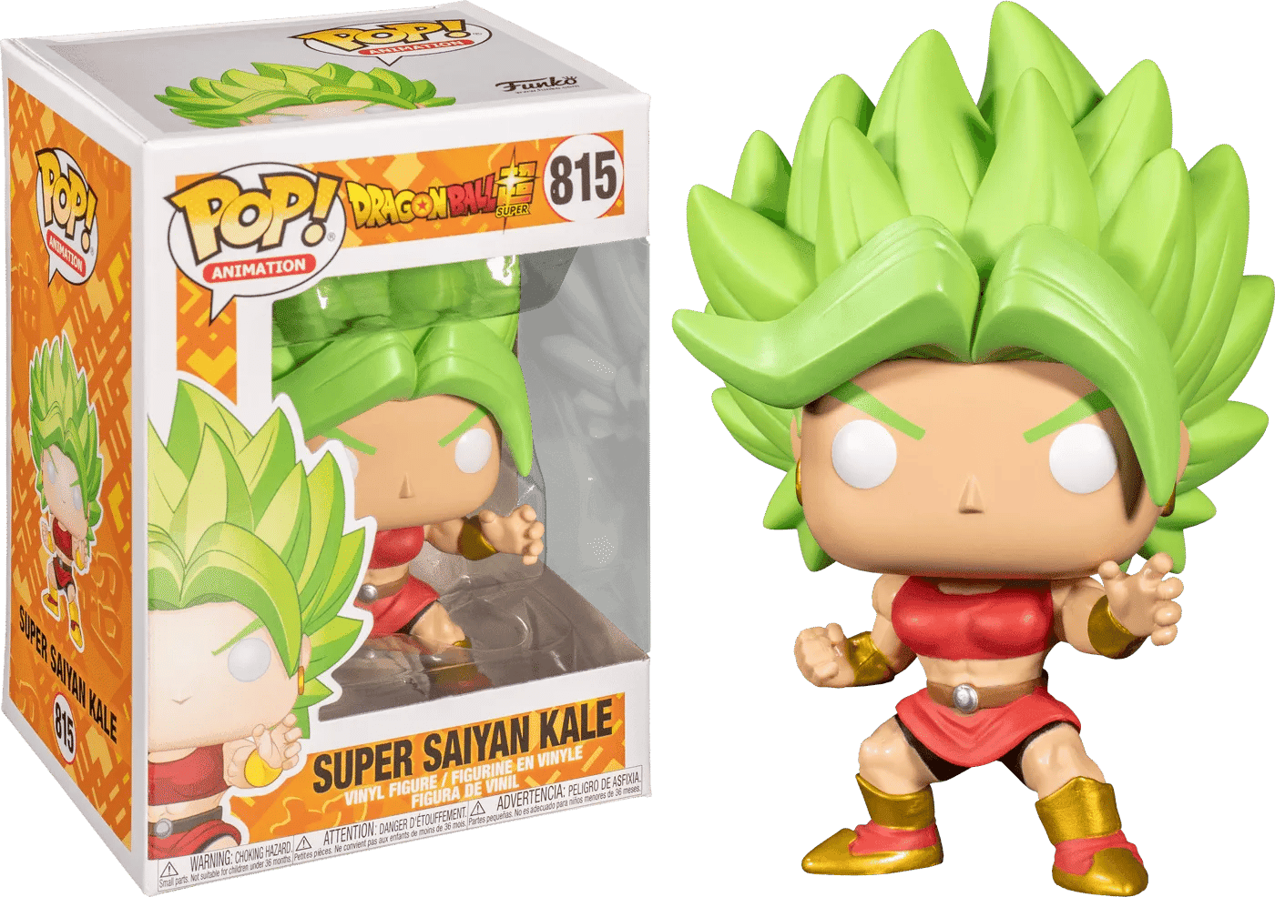 Funko Dragon Ball Super - Super Saiyan Kale Pop! Vinyl