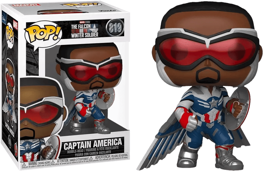 Funko The Falcon and the Winter Soldier - Captain America Pose Pop! Vinyl