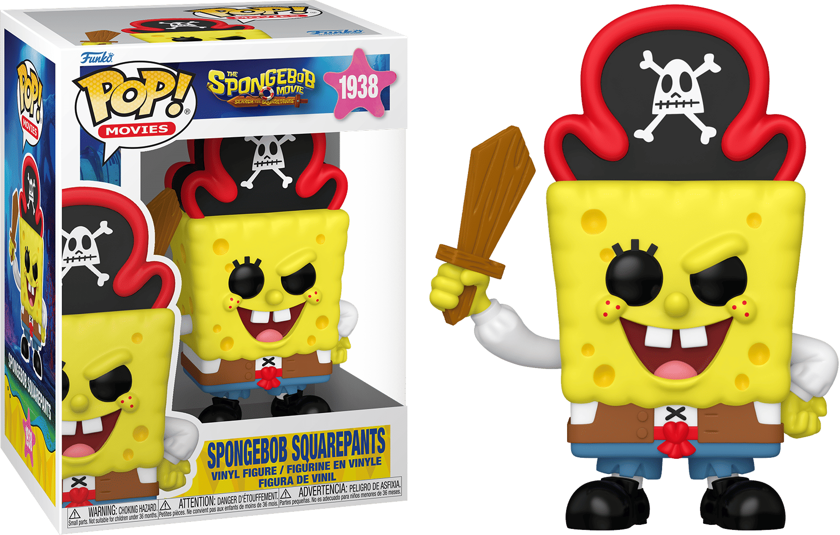 Funko The SpongeBob Movie (2025) - SpongeBob SquarePants Pop! Vinyl