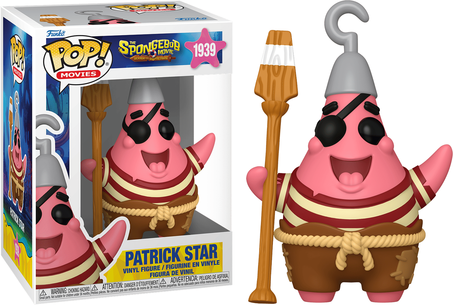 Funko The SpongeBob Movie (2025) - Patrick Star Pop! Vinyl