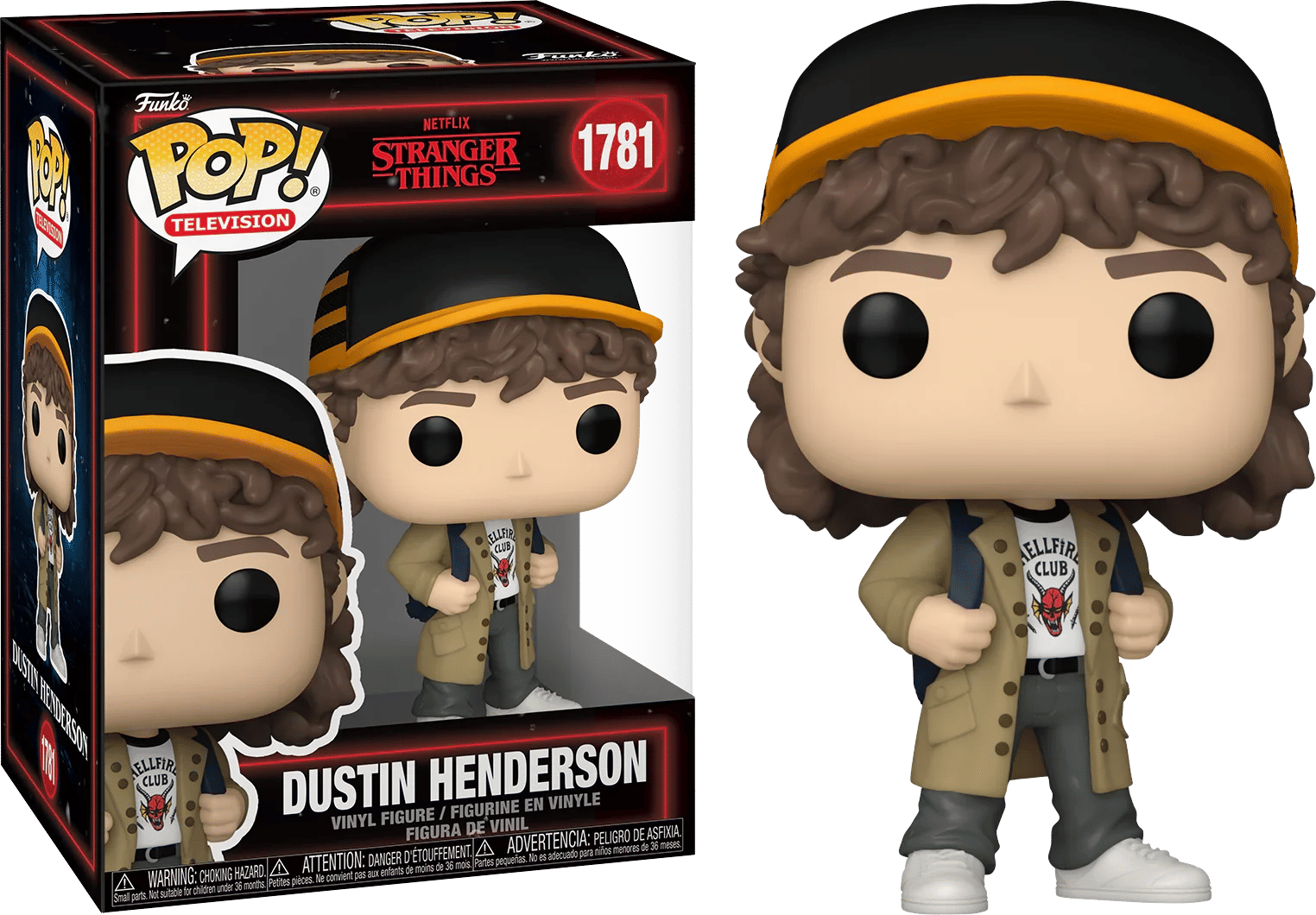 Funko Stranger Things - Dustin Henderson Pop! Vinyl