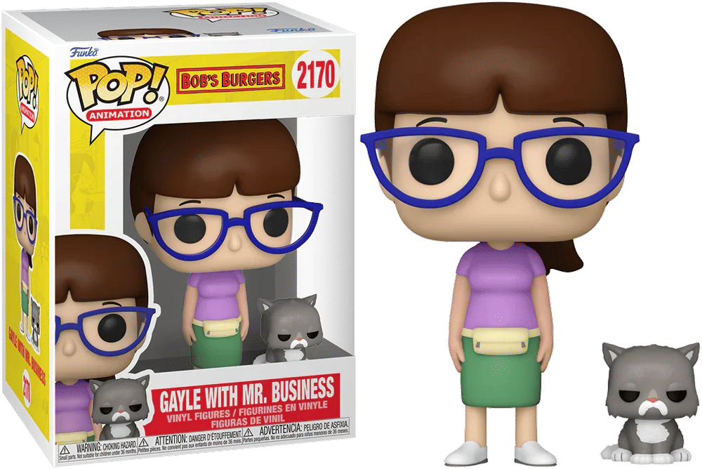 Funko Bob's Burgers - Gayle with Mr.Bus Pop! Vinyl