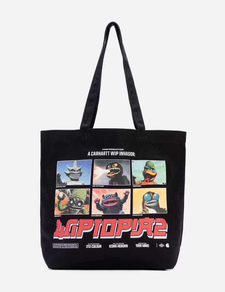 Carhartt Work In Progress Canvas Graphic Tote