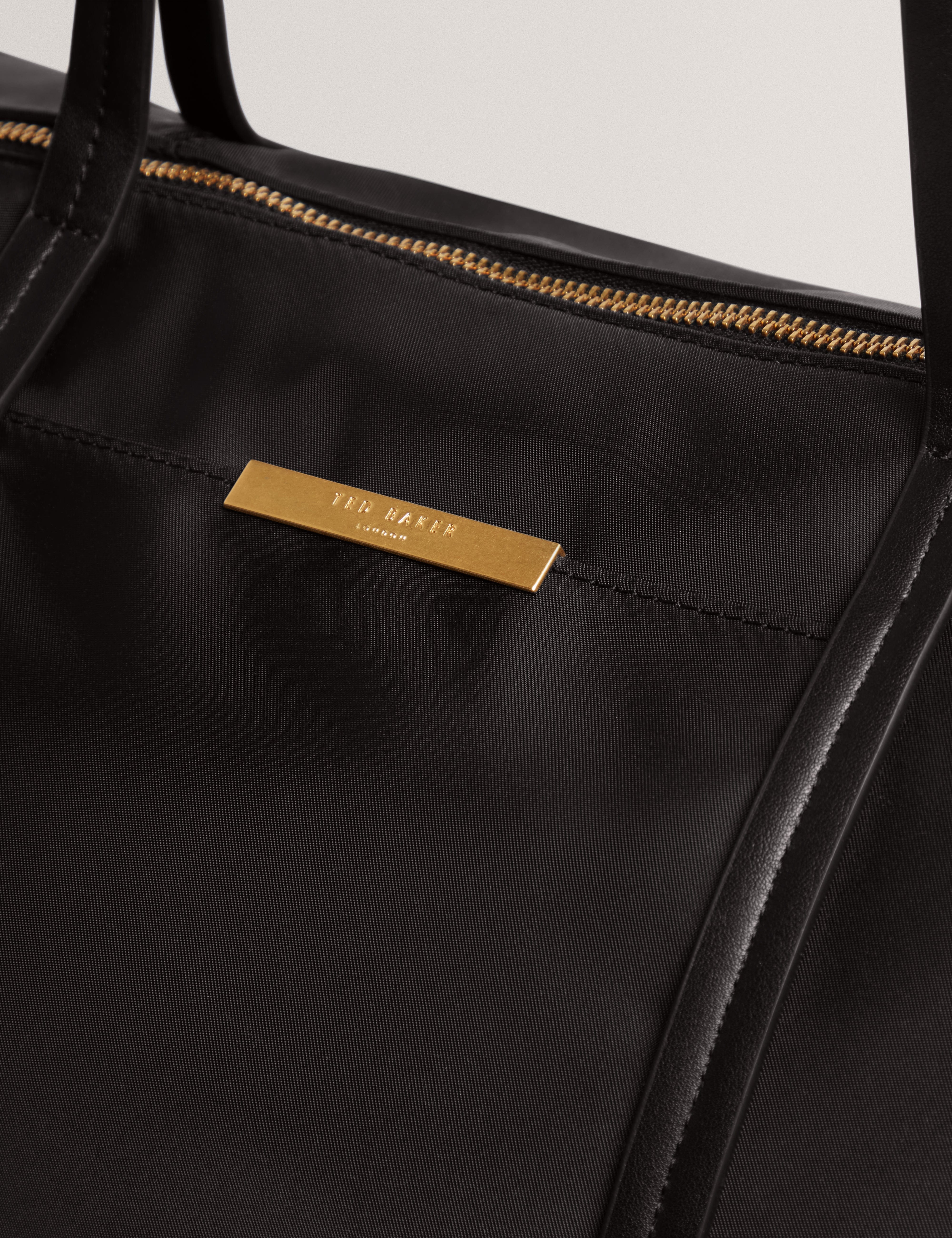 Ted Baker MOV Nykyla Nylon Extra Large Tote Bag Black