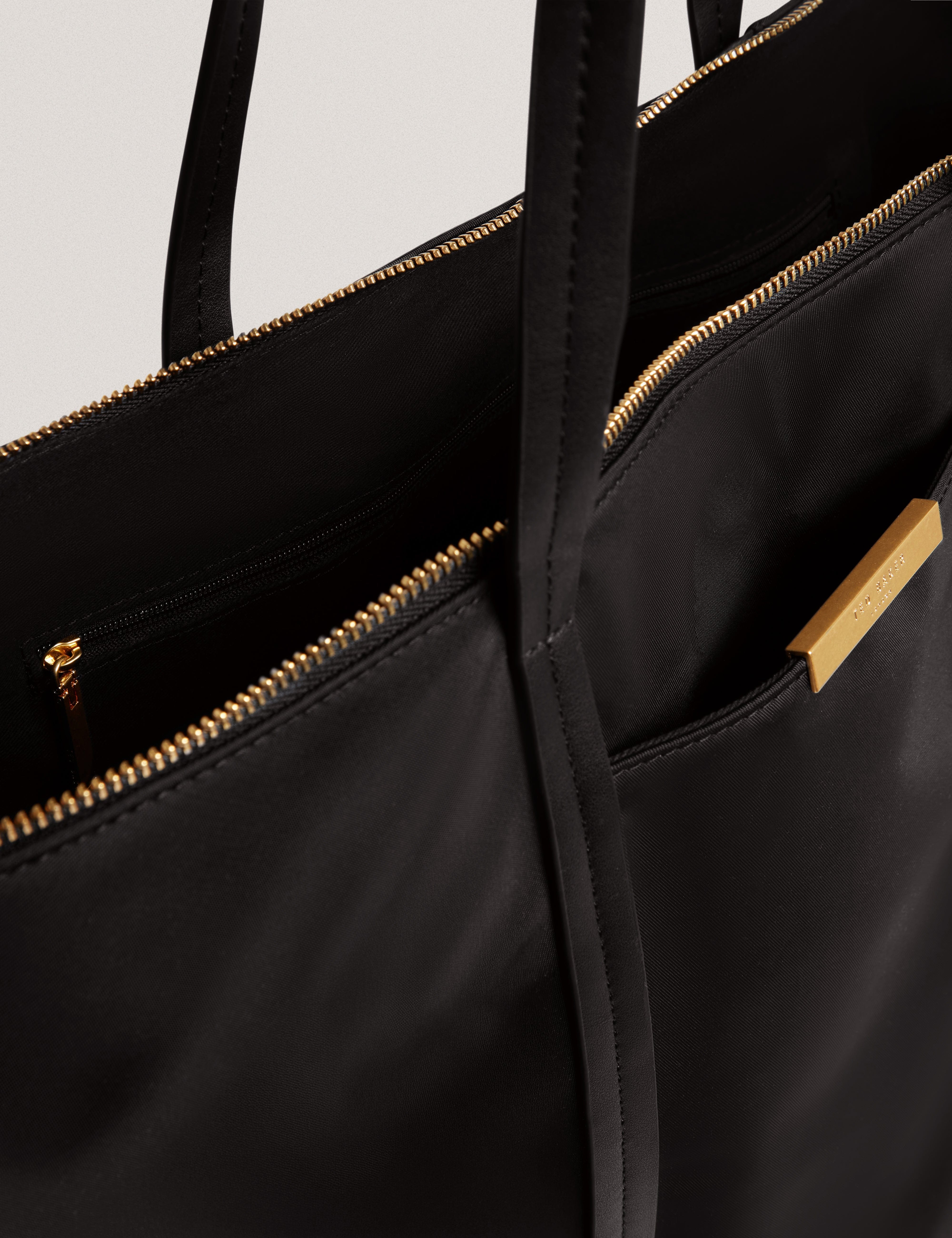 Ted Baker MOV Nykyla Nylon Extra Large Tote Bag Black