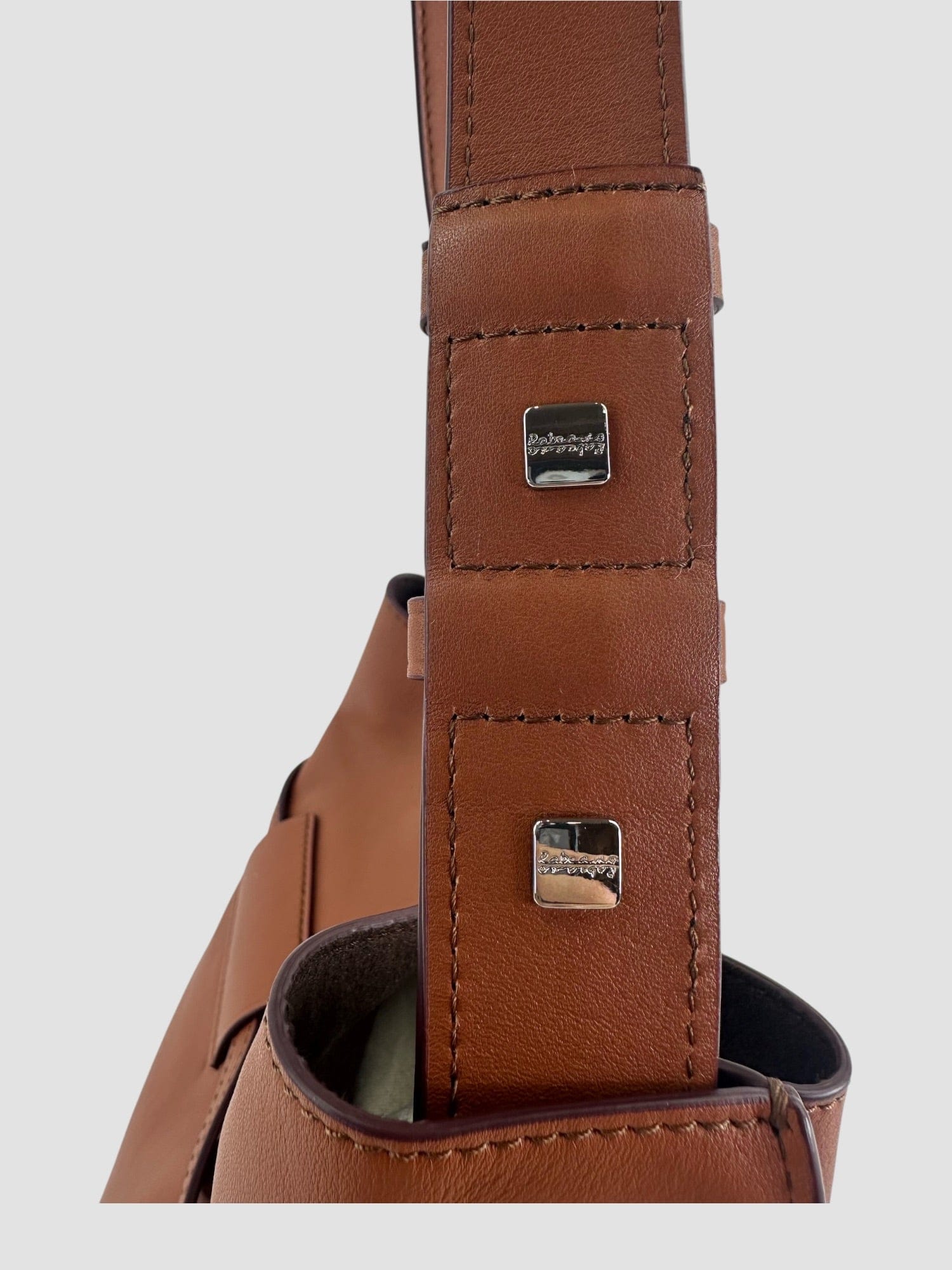 Rebeanco Tan Saoi Belt Tote Handbag
