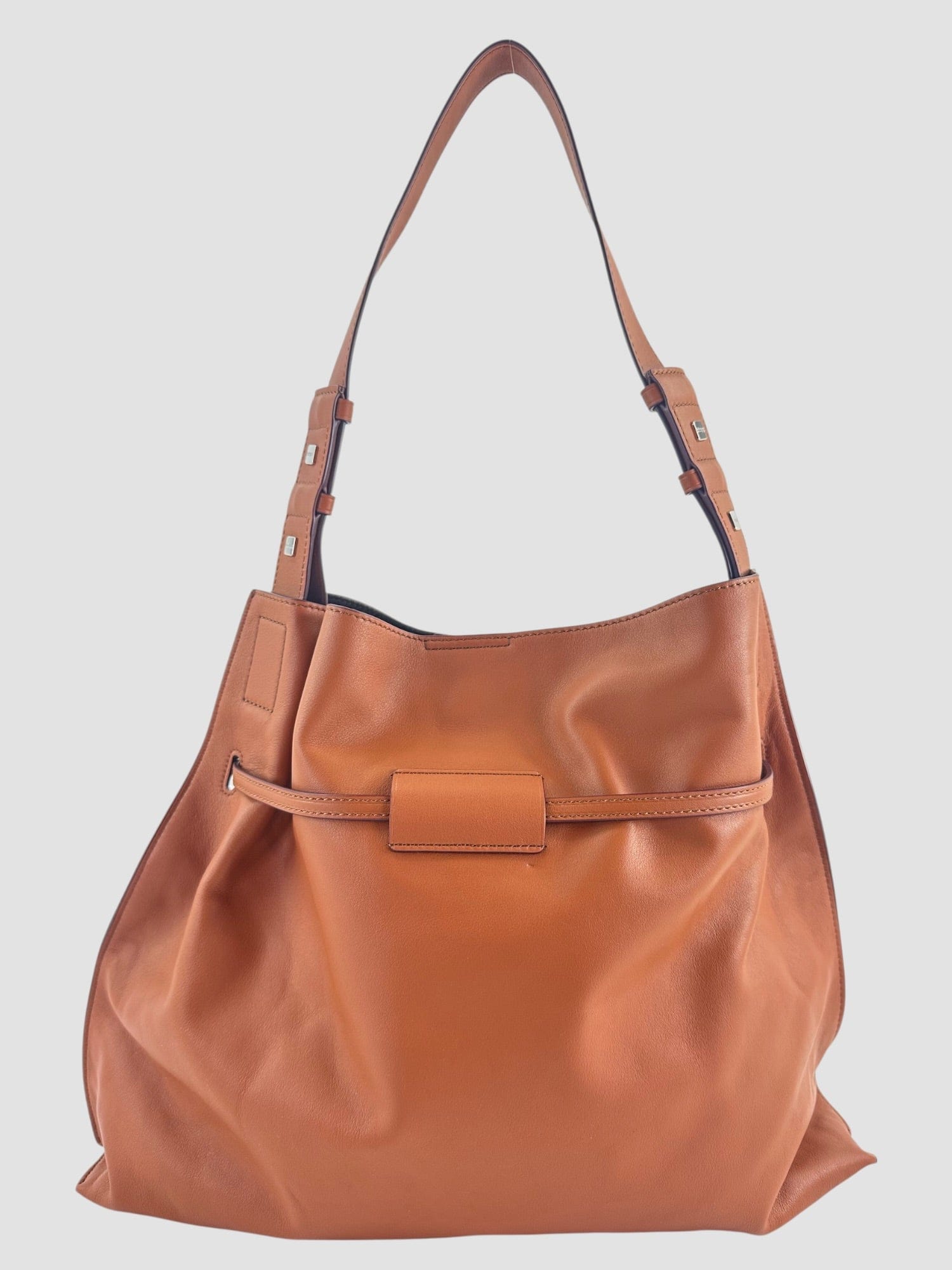 Rebeanco Tan Saoi Belt Tote Handbag
