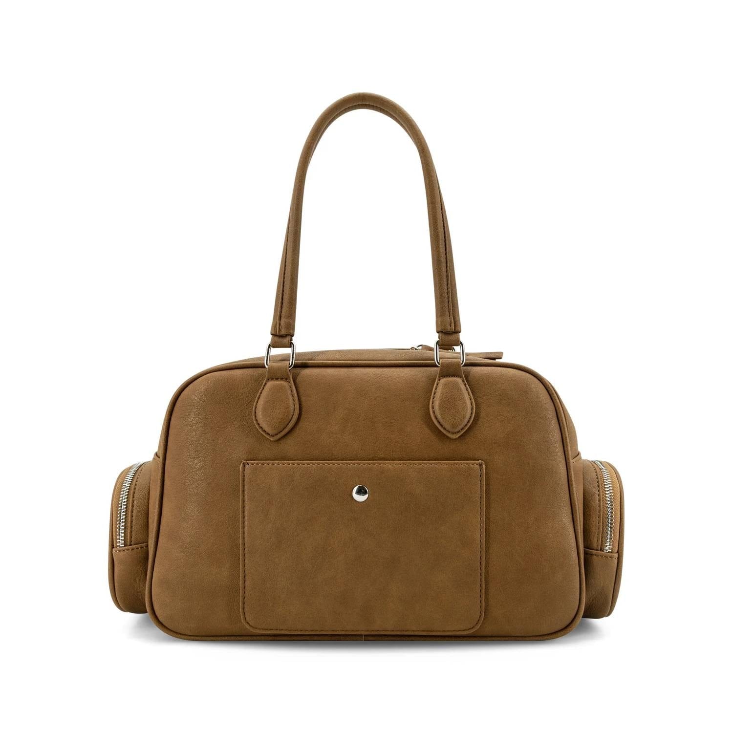 UTILITY Women's Check In Utility Tote Bag In Brown