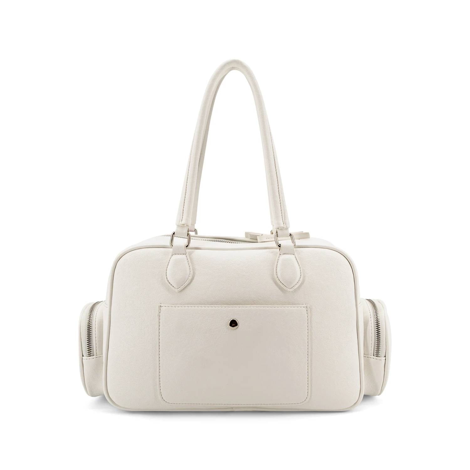 UTILITY Women's Check In Utility Tote Bag In Ivory