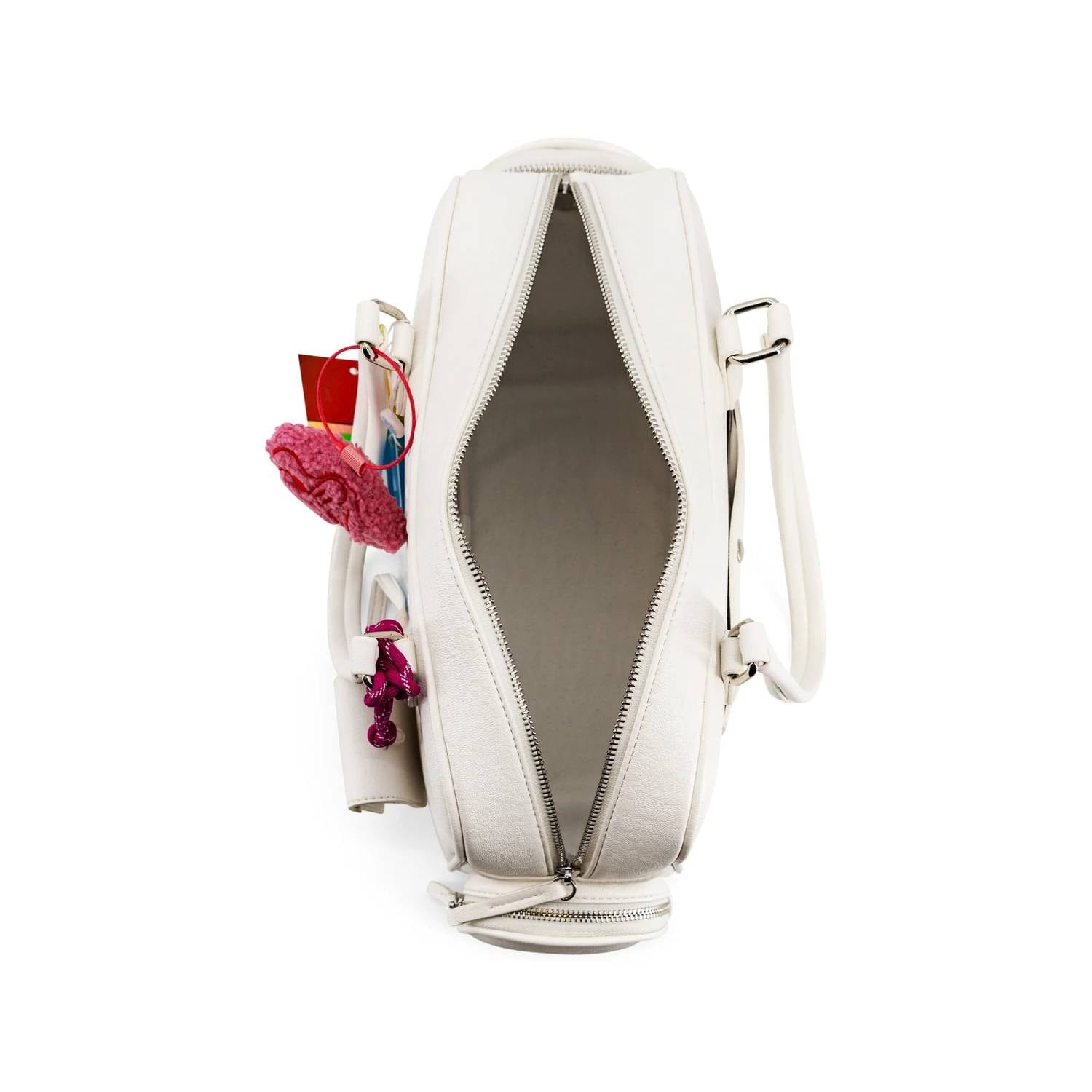 UTILITY Women's Check In Utility Tote Bag In Ivory
