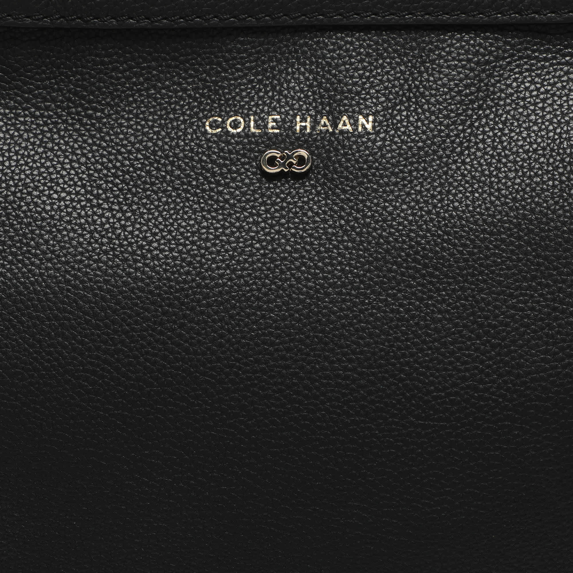 Cole Haan Black Leather Tote