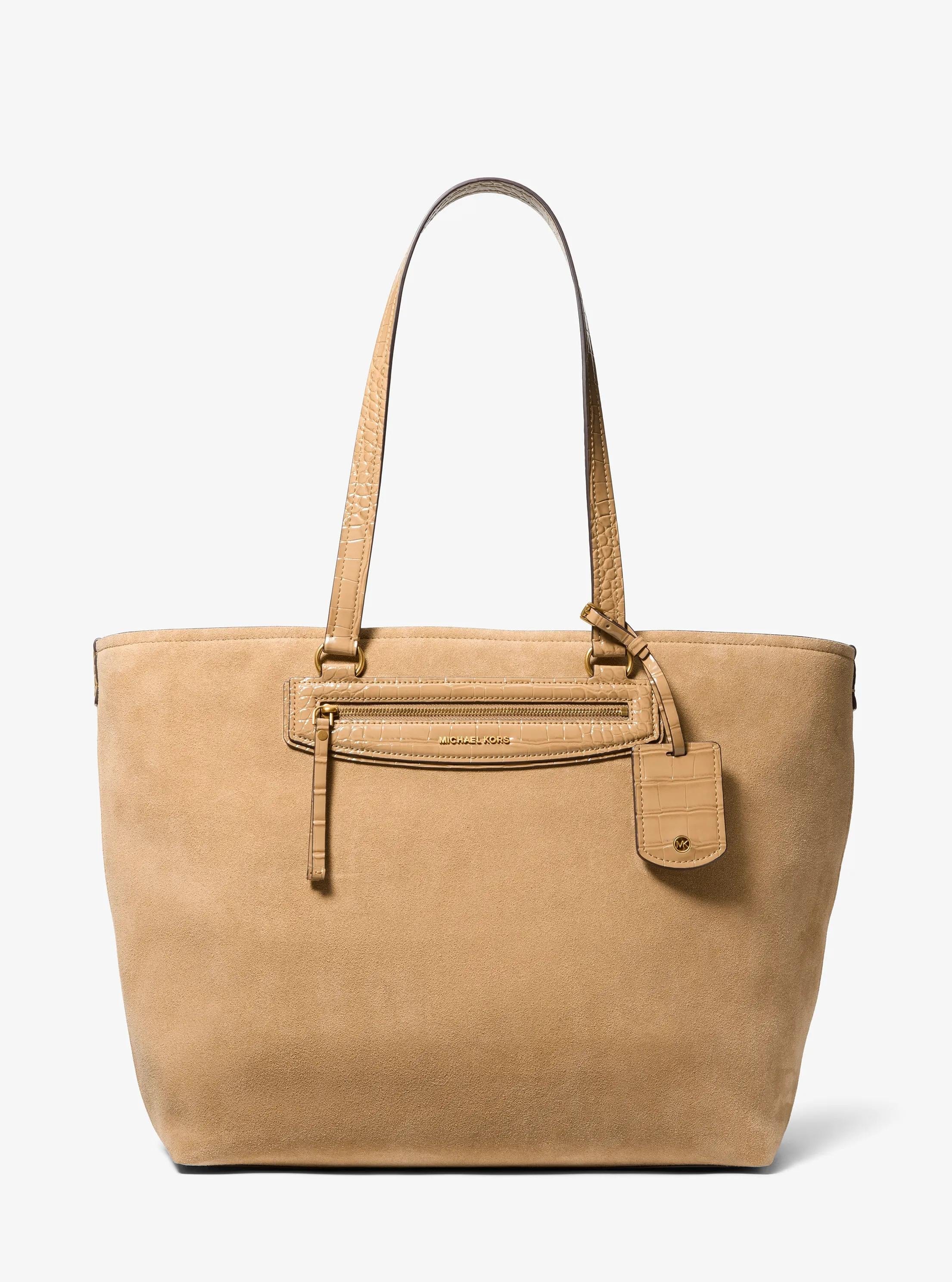 Jet Set Travel Extra - Large Suede Tote Bag