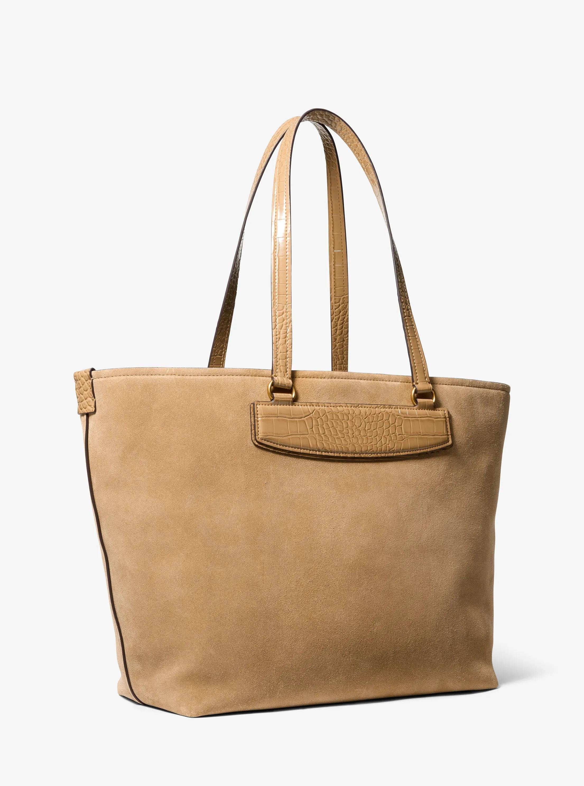 Jet Set Travel Extra - Large Suede Tote Bag