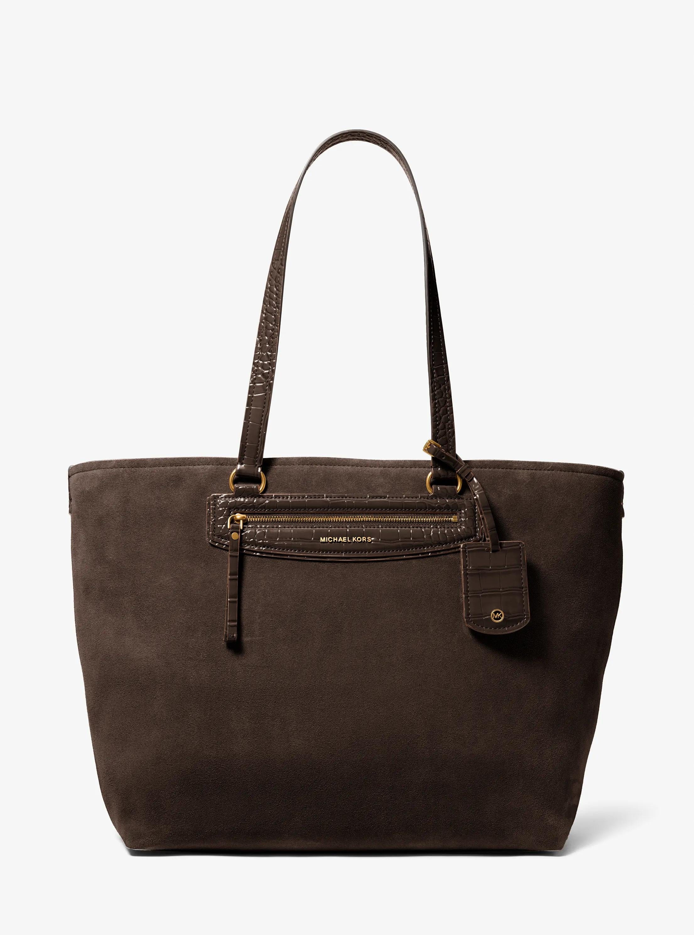 Jet Set Travel Extra - Large Suede Tote Bag