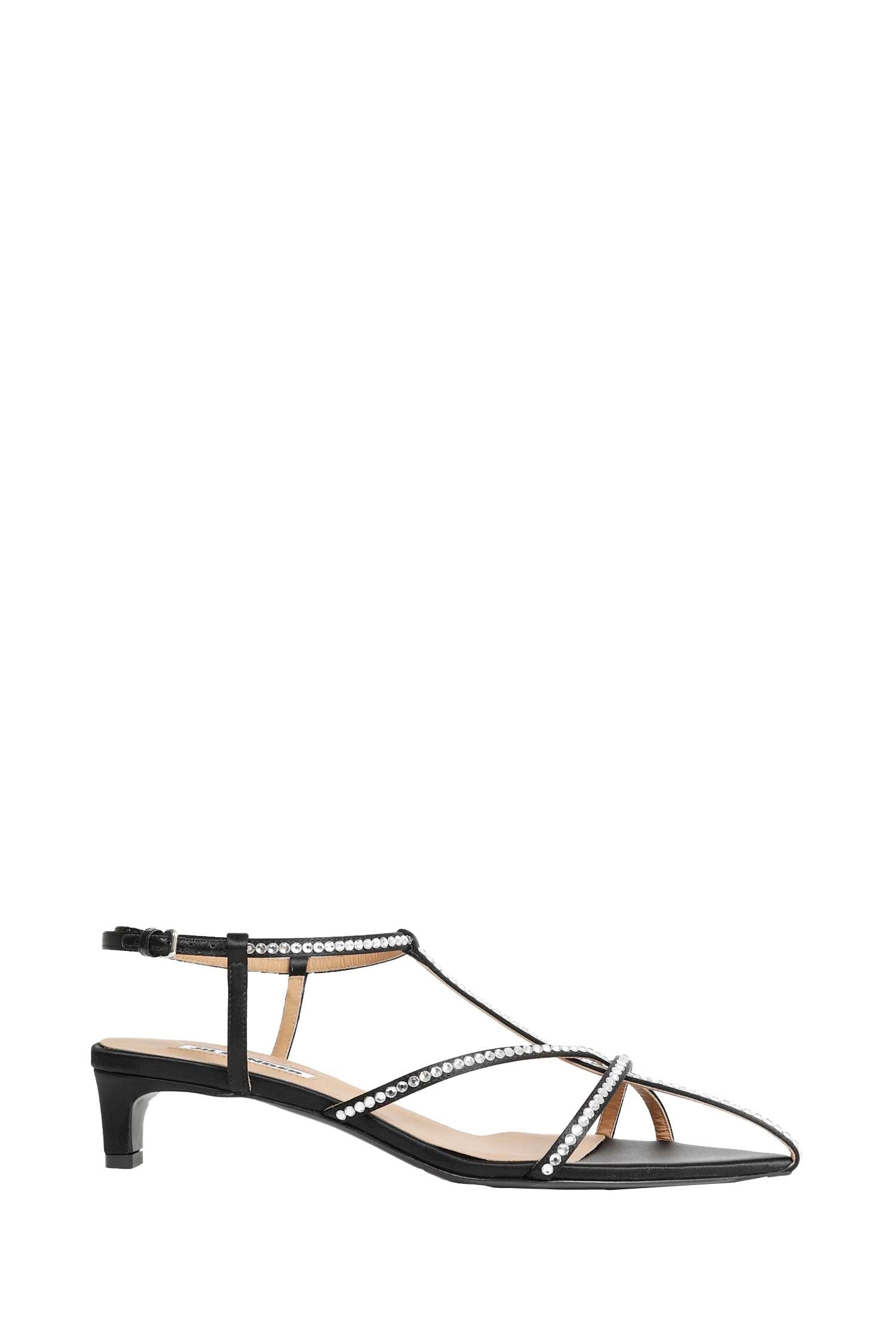 JIL Sander Cage Low - Heel Sandals