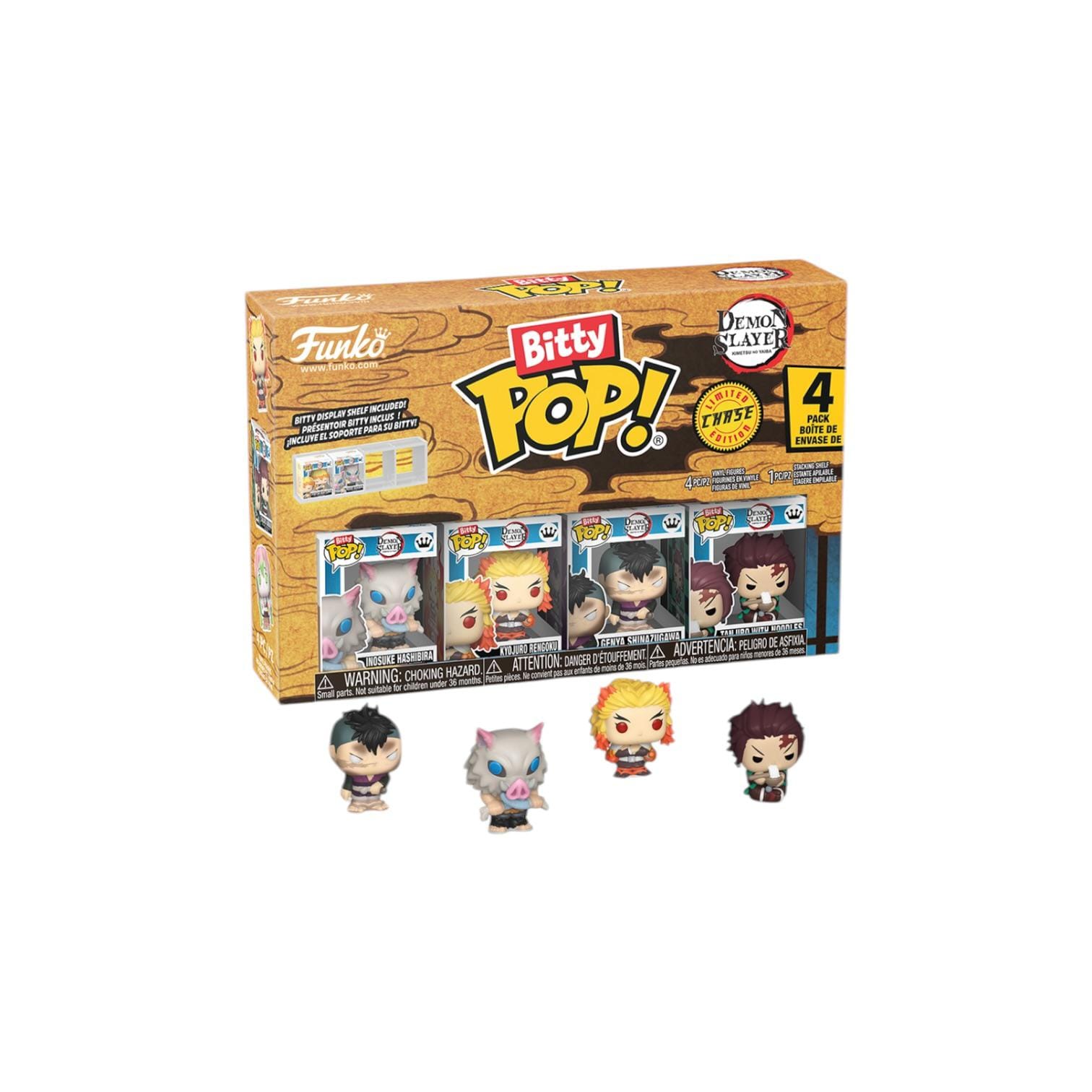 Funko Inosuke Hashibira Funko Bitty Pop - Demon Slayer - Chance of Chase