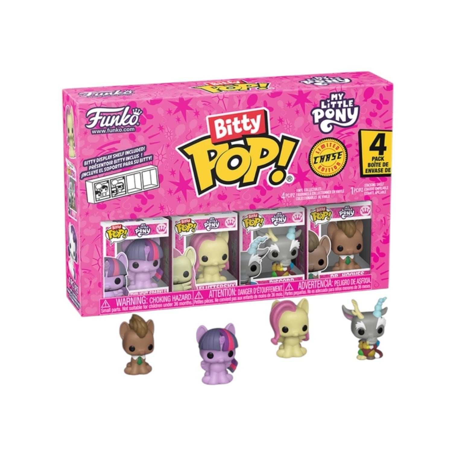 Funko Twilight Sparkle Funko 4 Pack Bitty Pop - My Little Pony - Chance of Chase