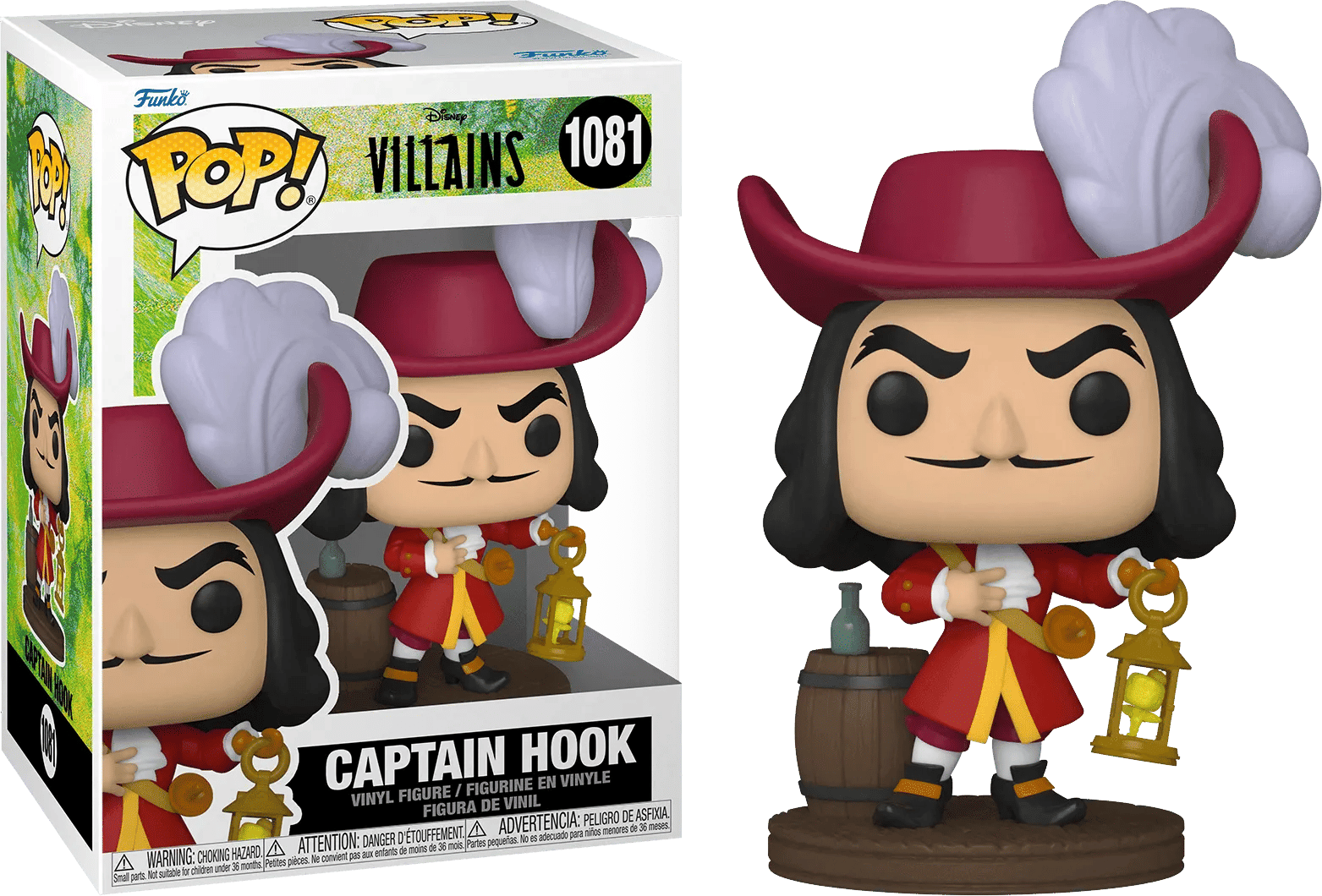 Funko Peter Pan - Captain Hook Pop! Vinyl