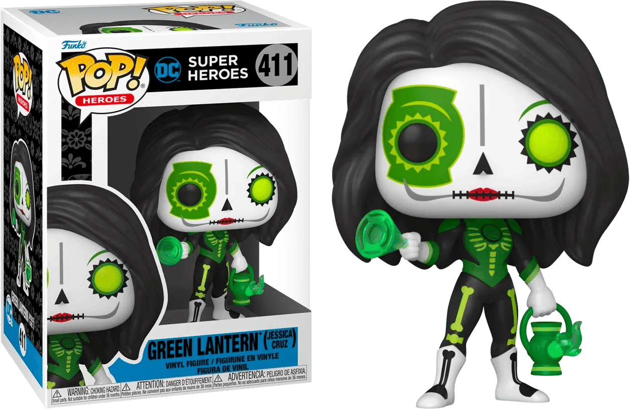Funko Green Lantern - Jessica Cruz Dia De Los DC Pop! Vinyl