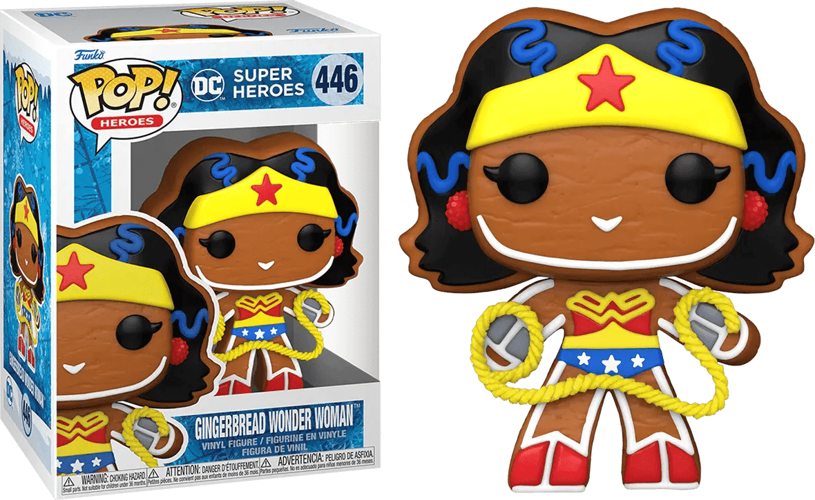 Funko DC Comics - Gingerbread Wonder Woman Pop! Vinyl