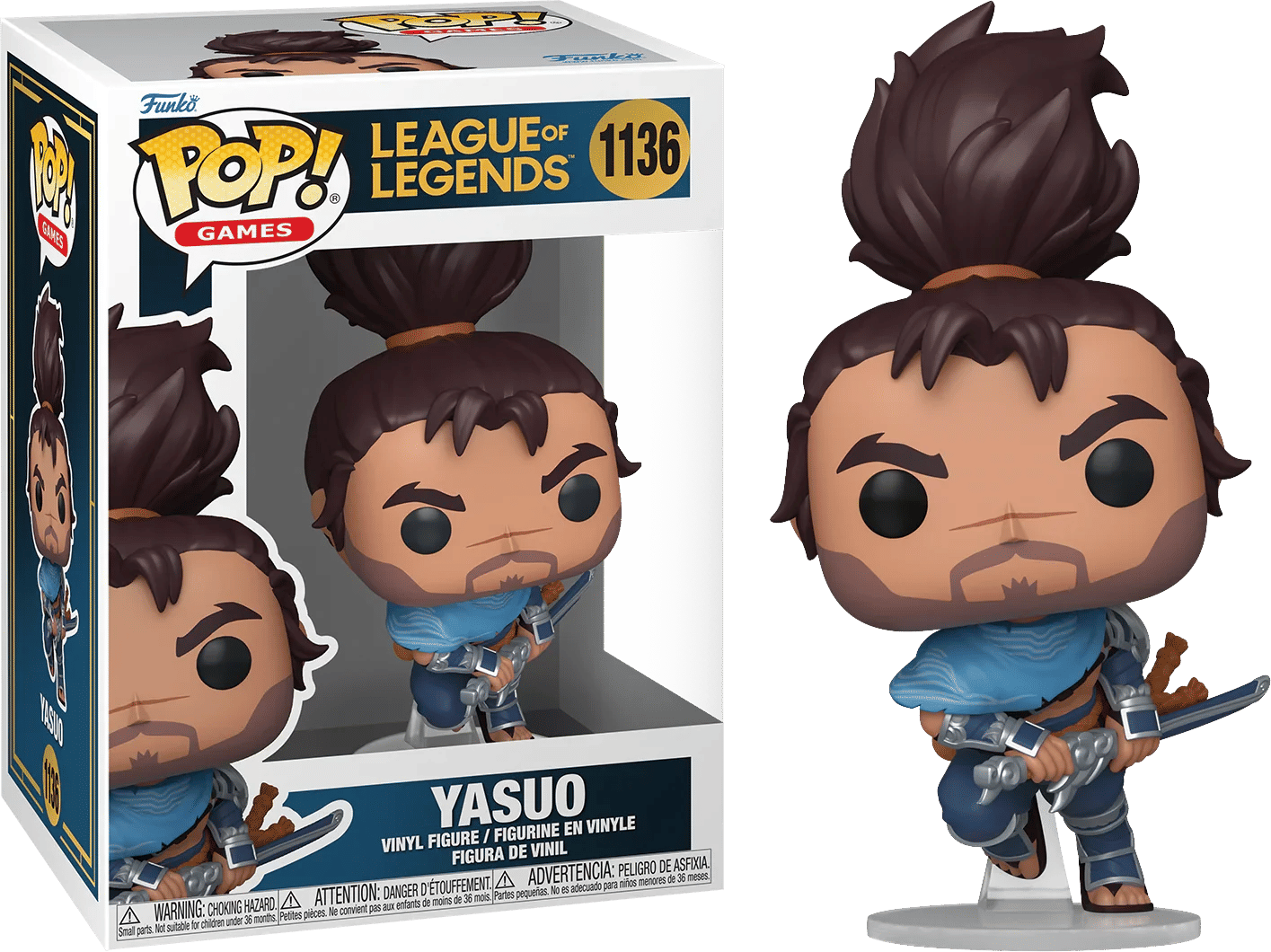 Funko League of Legends - Yasuo Pop! Vinyl
