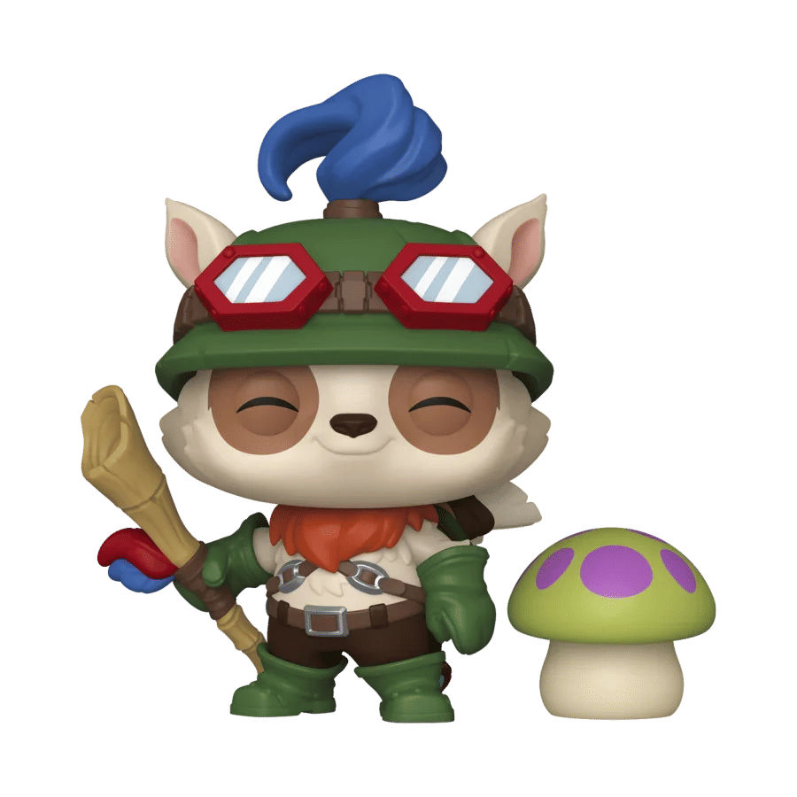 Funko League of Legends - Teemo with Mushroom Pop! Vinyl