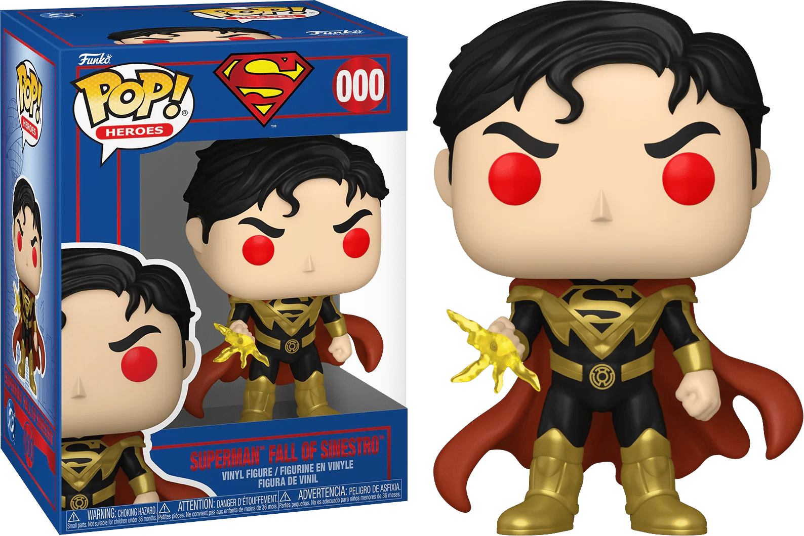 Funko DC Comics: Shield Through the Ages - Superman (Fall of Sinestro) Pop! Vinyl