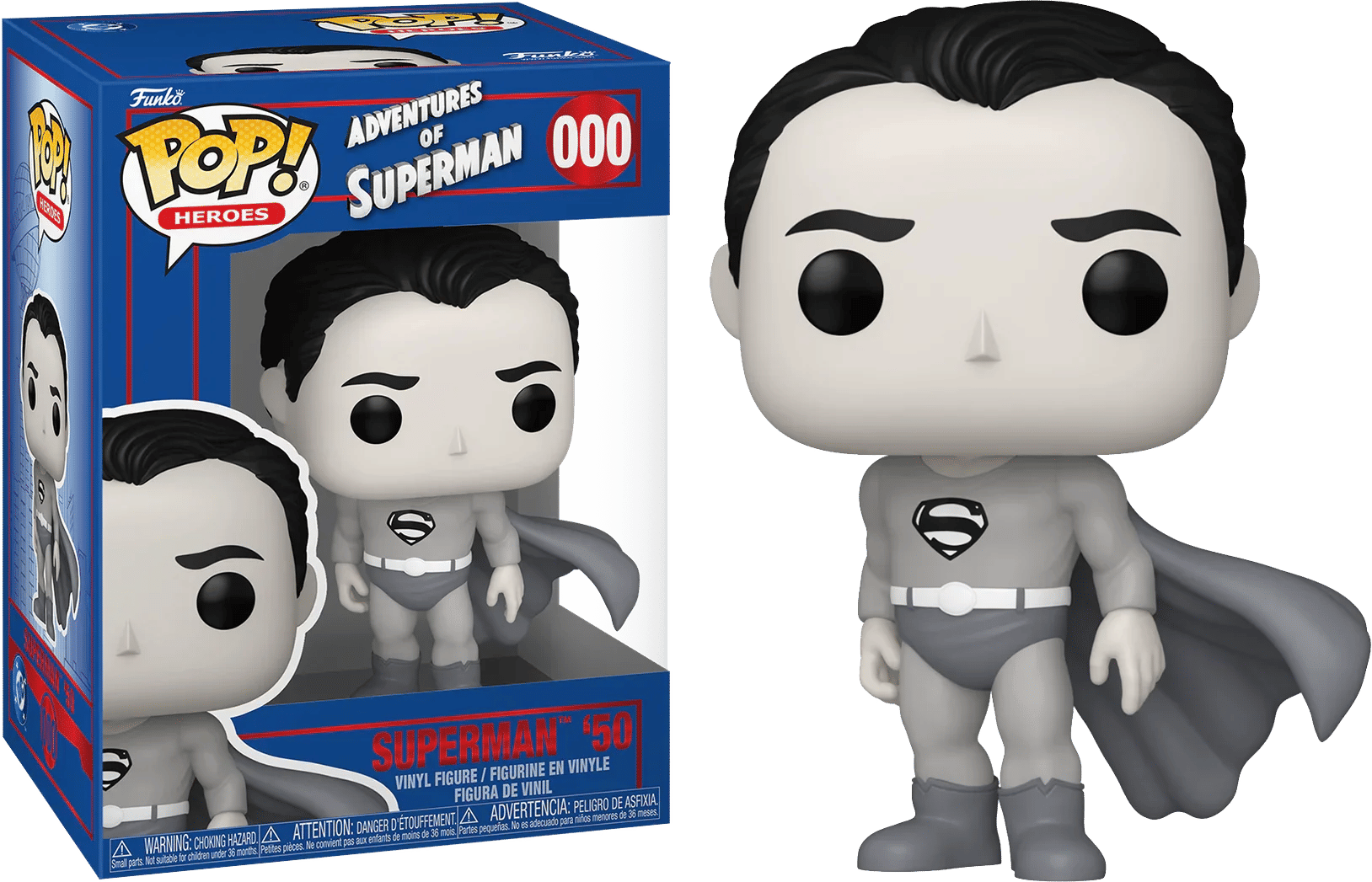 Funko DC Comics: Shield Through the Ages - Superman '50 Pop! Vinyl