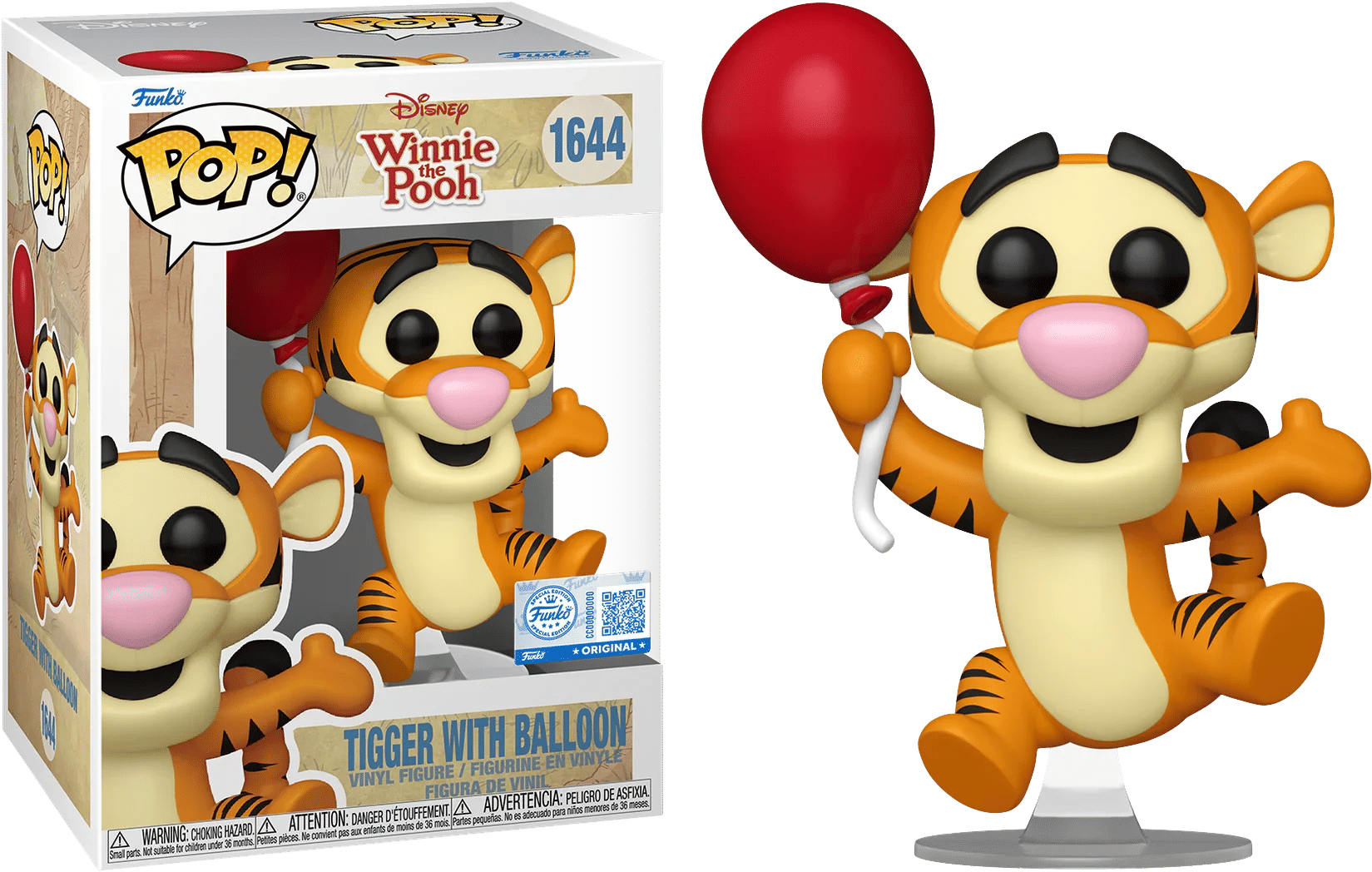 Funko Winnie the Pooh - Tigger with Balloon Pop! Vinyl