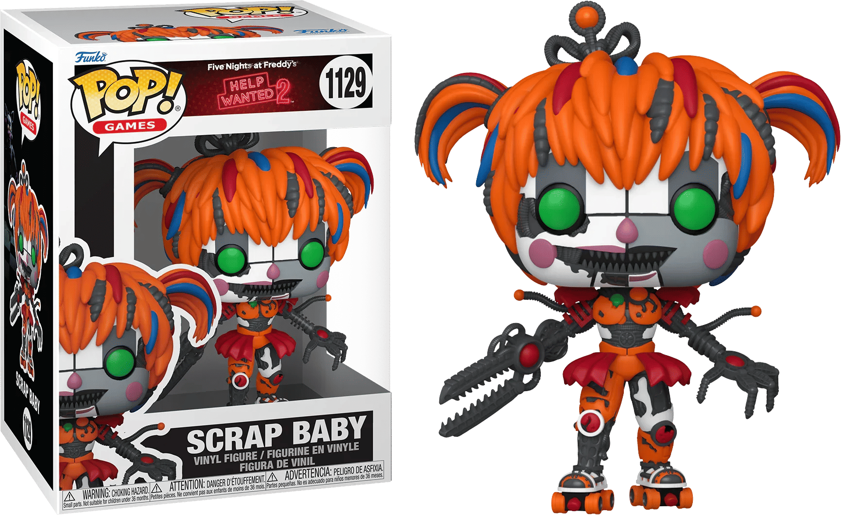 Funko Five Nights At Freddy's: Help Wanted 2 - Scrap Baby Pop! Vinyl