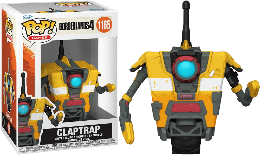 Funko Borderlands 4 - Claptrap Pop! Vinyl
