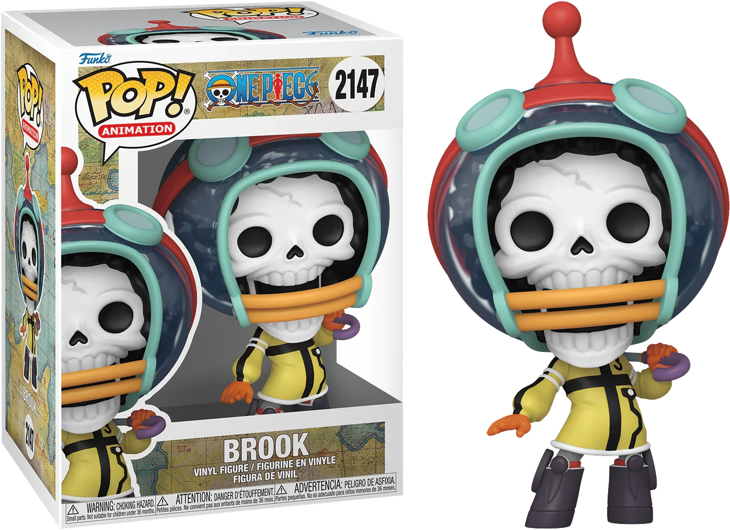Funko One Piece - Brook (Egghead) Pop! Vinyl