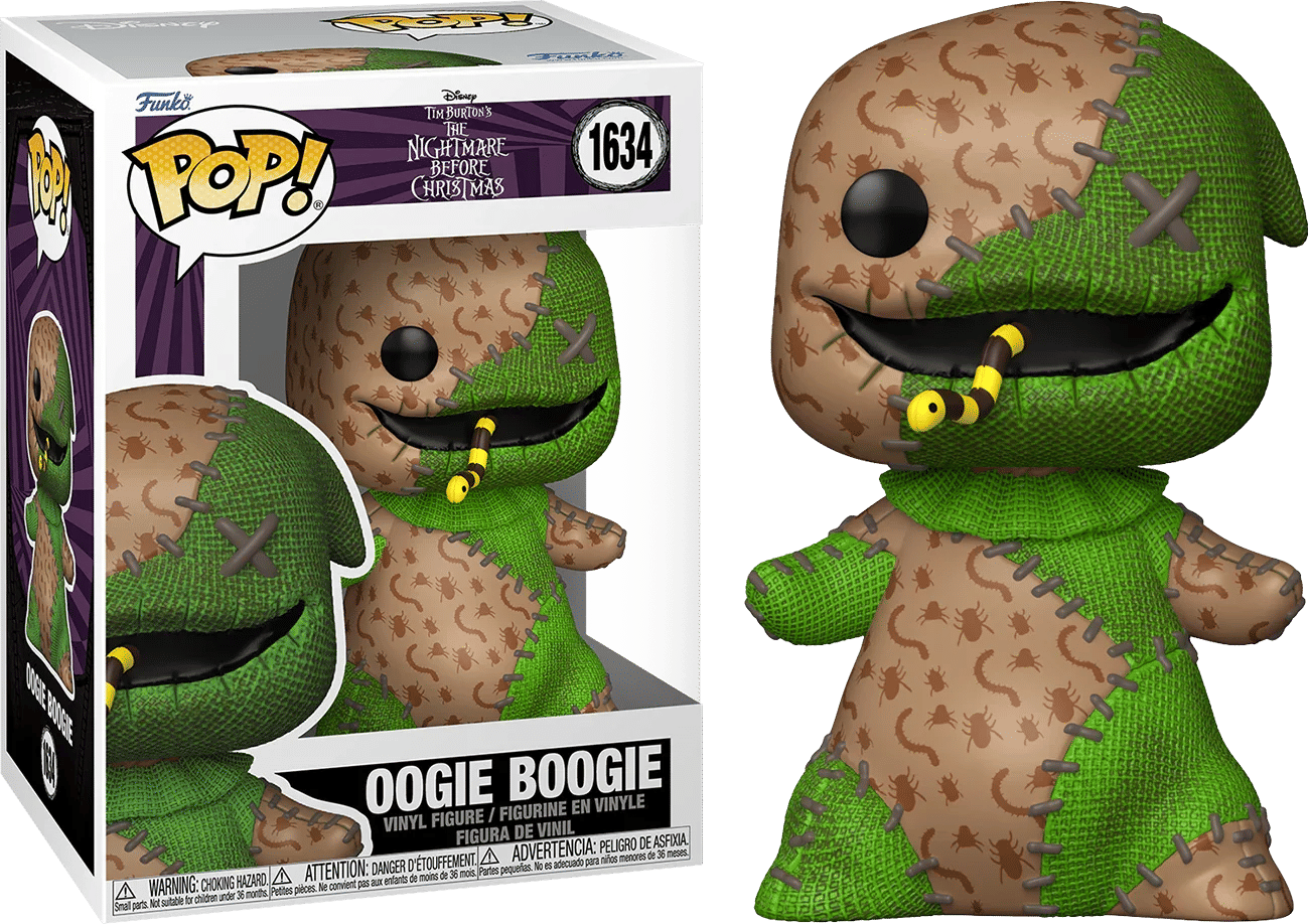 Funko The Nightmare Before Christmas - Oogie Boogie Patchwork Pop! Vinyl