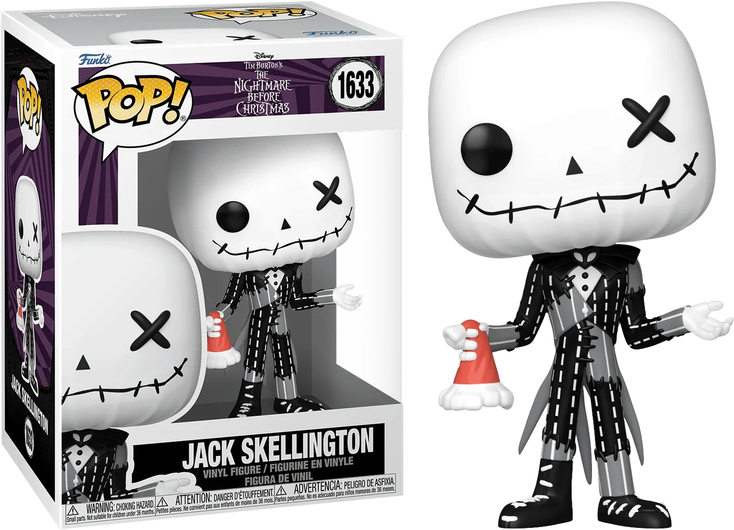 Funko The Nightmare Before Christmas - Jack Patchwork Pop! Vinyl