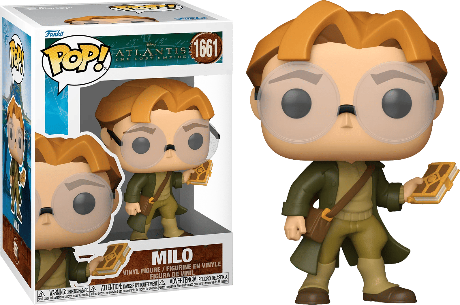 Funko Atlantis: The Lost Empire - Milo Pop! Vinyl