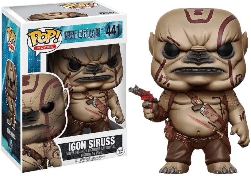 Funko Valerian and the City of a Thousand Planets - Igon Sirrus Pop! Vinyl