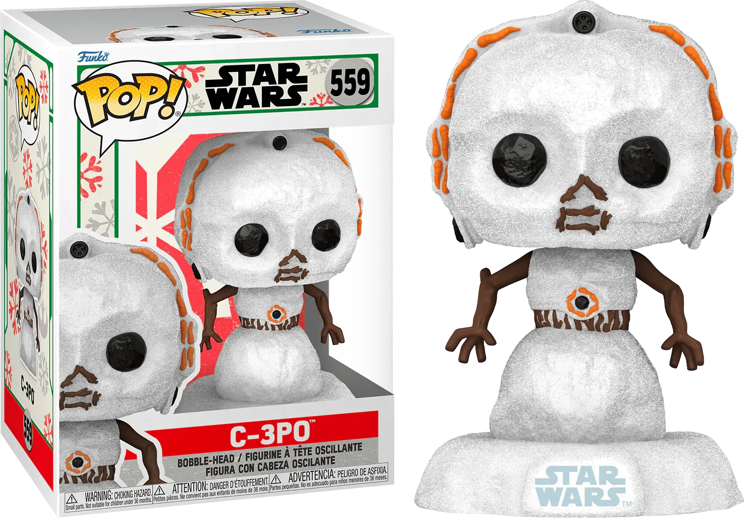 Funko Star Wars: Holiday - C - 3PO Snowman Pop! Vinyl