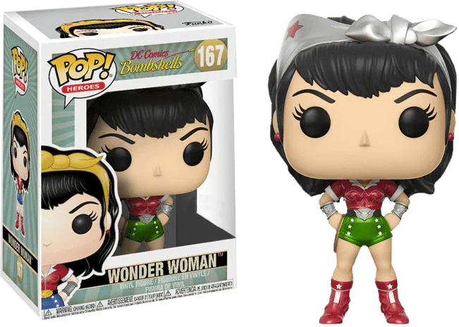Funko DC Comics Bombshells - Wonder Woman Holiday US Exclusive Pop! Vinyl