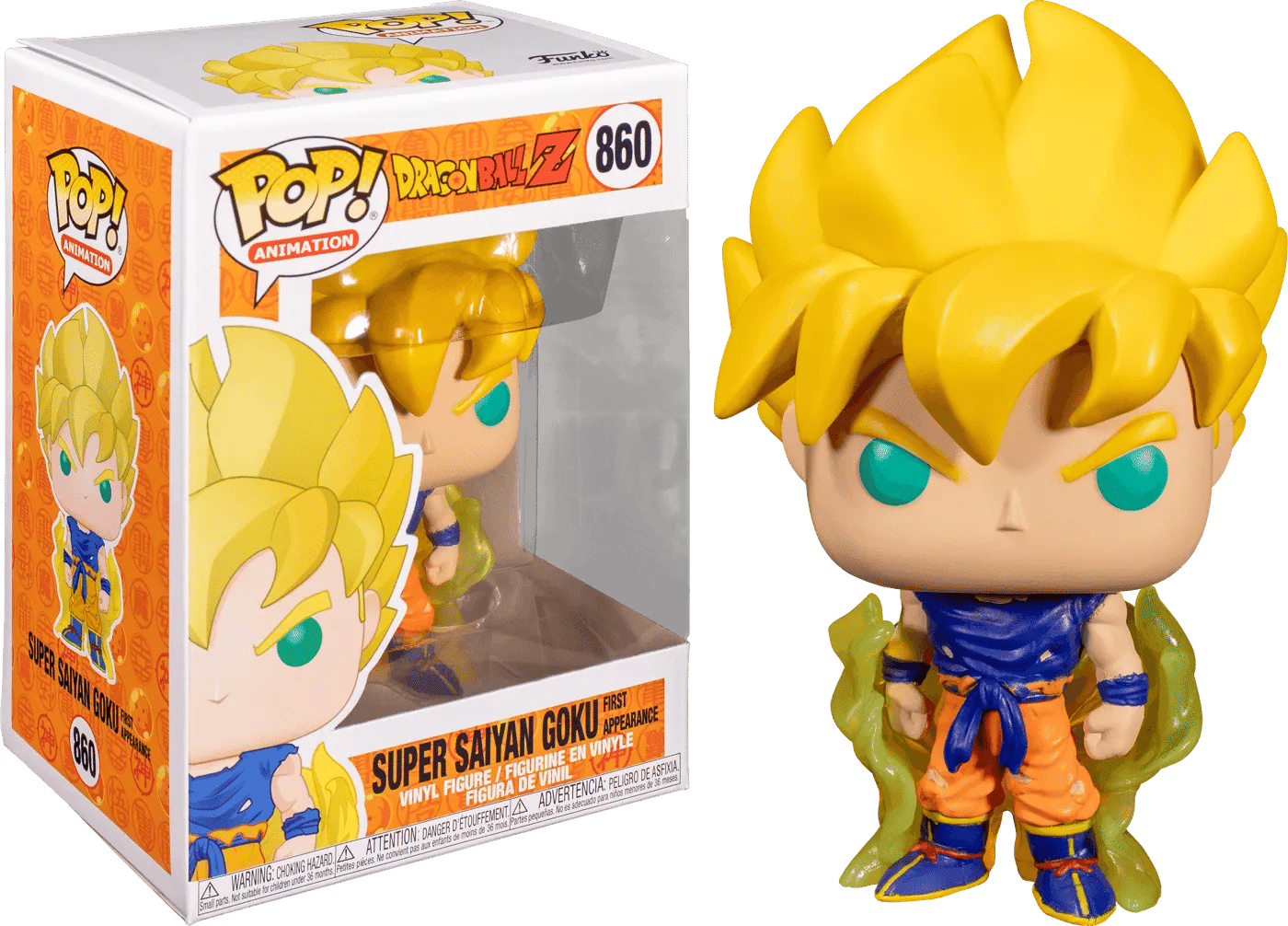 Funko Dragon Ball Z - Goku Super Saiyan First Appearance Pop! Vinyl