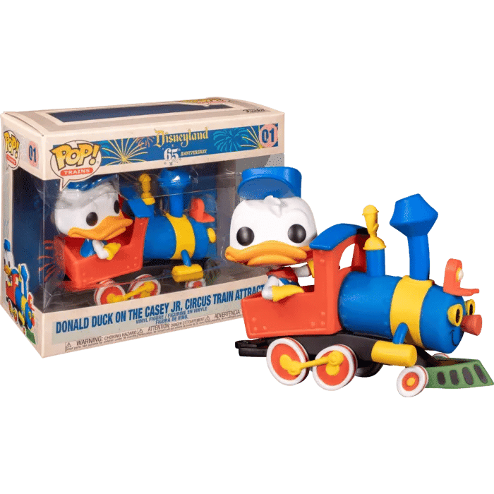 Funko Disneyland 65th Anniversary - Donald in Train Engine Pop! Vinyl