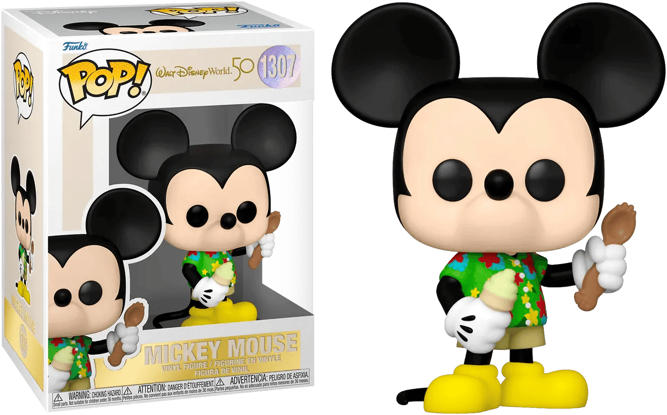 Funko Disney World 50th Anniversary - Aloha Mickey Pop! Vinyl