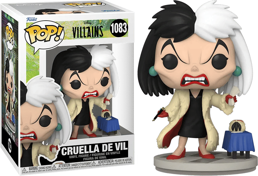 Funko Disney Villains - Cruella de Vil Pop! Vinyl