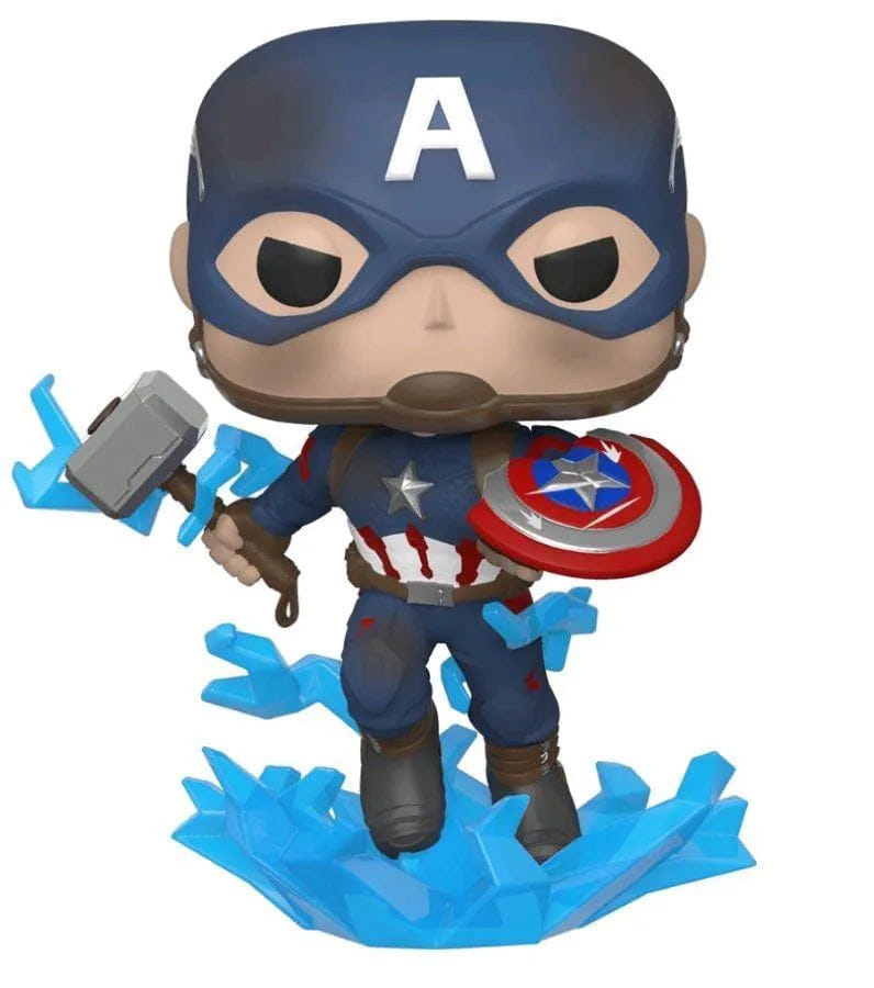 Funko Avengers 4: Endgame - Captain America with Mjolnir Pop! Vinyl