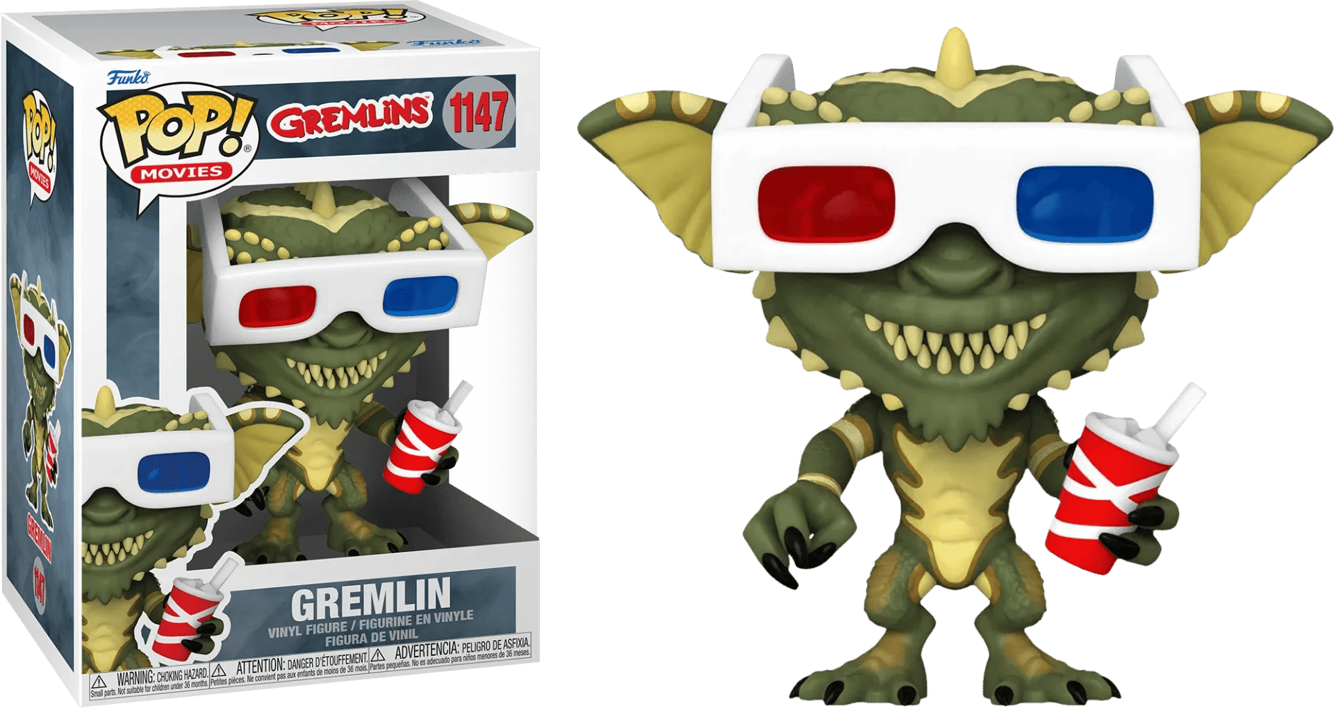 Funko Gremlins - Gremlin with 3D Glasses Pop! Vinyl