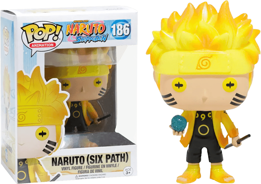 Funko Naruto Shippuden - Naruto (Six Path) Glow US Exclusive Pop! Vinyl