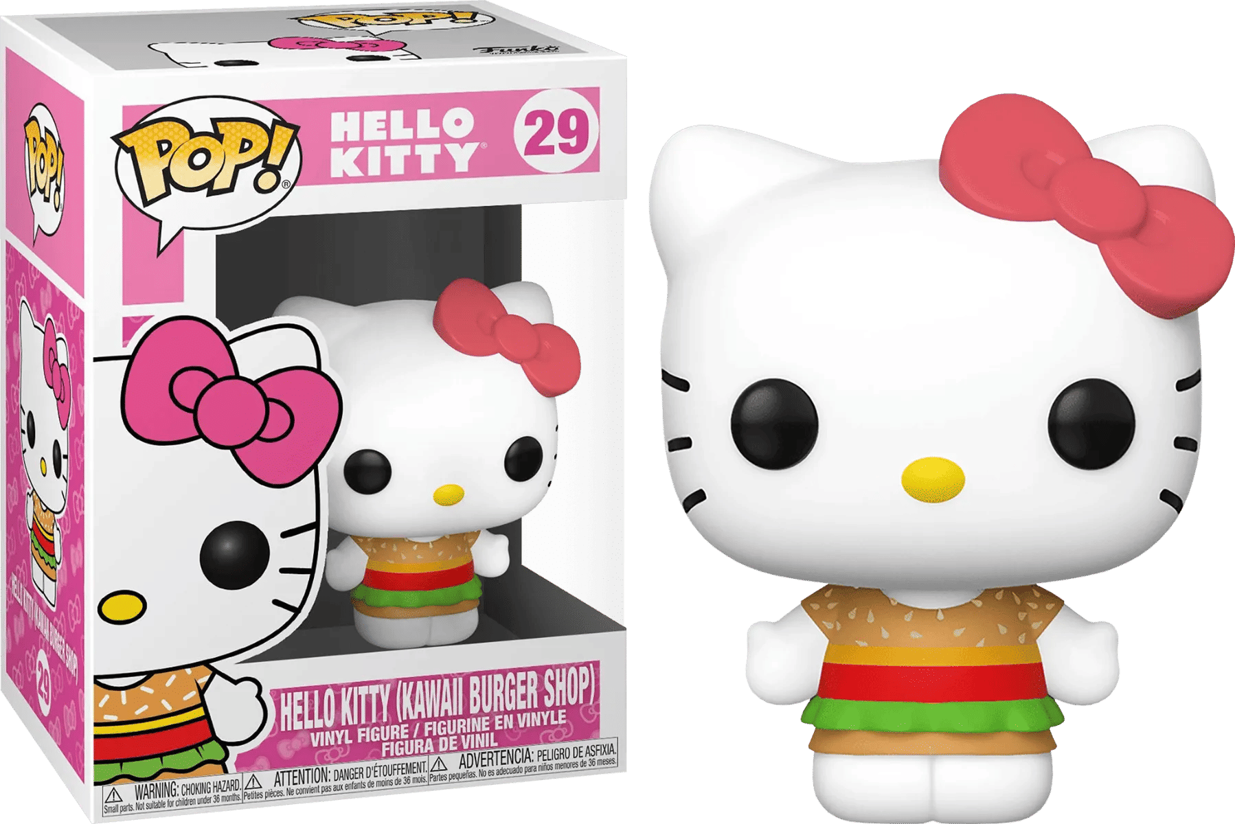 Funko Hello Kitty - Hello Kitty Kawaii Burger Shop Pop! Vinyl