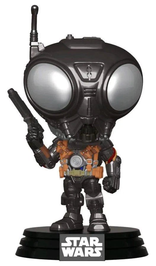 Funko Star Wars: The Mandalorian - Q9 - Zero Metallic Pop! Vinyl